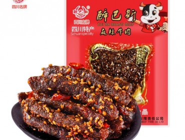 醉巴斯麻辣牛肉200g*1袋